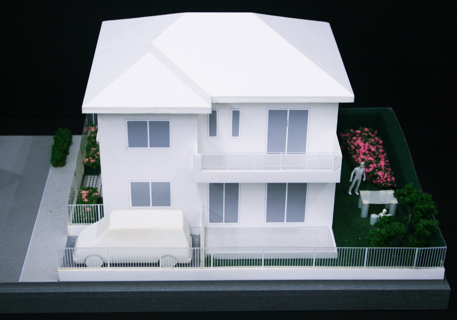 建築　模型　屋根　家